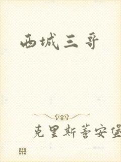 西城三哥