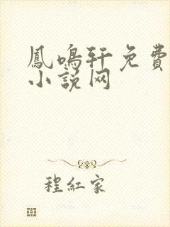 凤鸣轩免费言情小说网