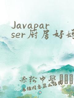 Javaparser厨房好妈妈