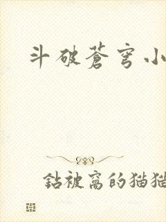 斗破苍穹小说