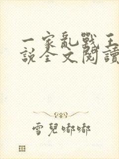 一家乱战王芳小说全文阅读