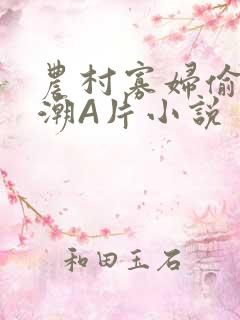 农村寡妇偷人高潮A片小说