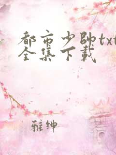 都市少帅txt全集下载