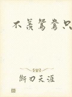 不羡鸳鸯只羡狐