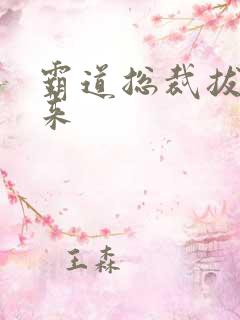 霸道总裁拔不出来