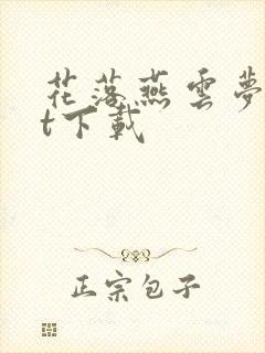 花落燕云梦txt下载