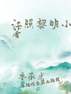 江照黎明小说原著