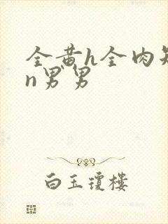 全黄h全肉短篇n男男