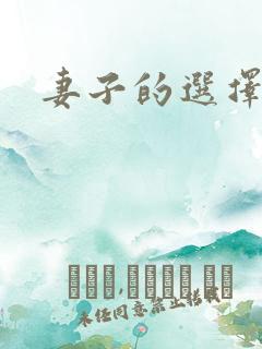 妻子的选择小说