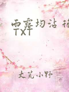 雨露均沾 后宅 TXT