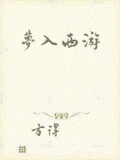 梦入西游