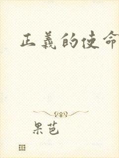正义的使命小说