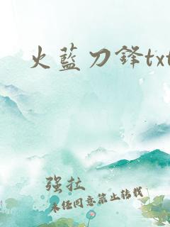 火蓝刀锋txt