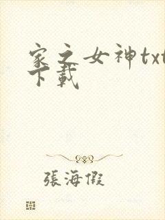 家之女神txt下载
