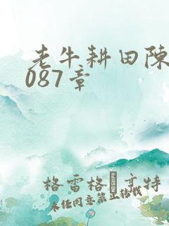 老牛耕田陈雪1087章