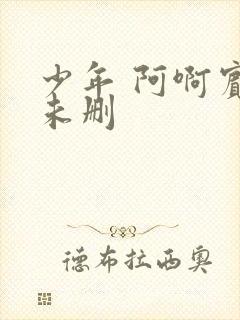 少年 阿啊宾文未删