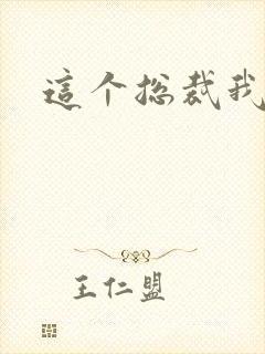 这个总裁我要了