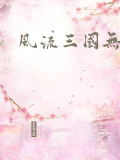 风流三国无弹窗
