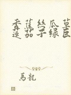 香蕉丝瓜草莓榴莲茄子绿巨人免费