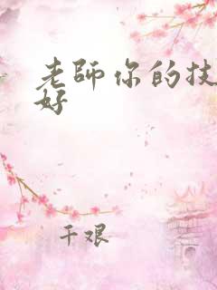 老师你的技术真好