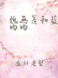 魏无羡和蓝忘机肉肉