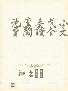 沈鸾秦戈小说免费阅读全文