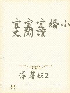 宜室宜婚小说全文阅读