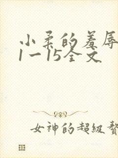 小柔的羞辱日记1一15全文