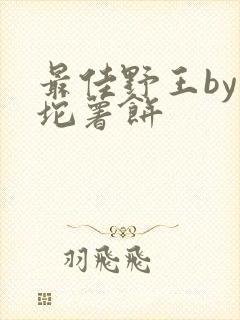 最佳野王by一坨薯饼