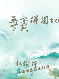 无字拼图txt下载