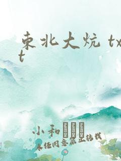 东北大炕 txt