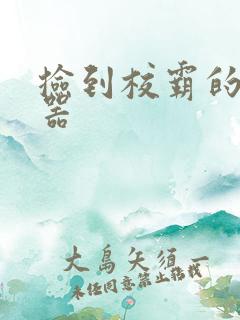 捡到校霸的遥控器