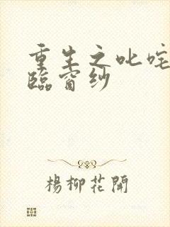 重生之叱咤风云临窗纱