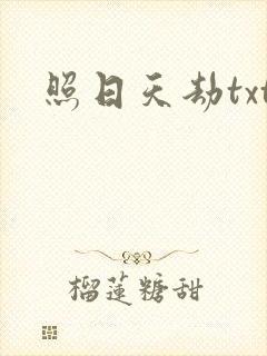 照日天劫txt
