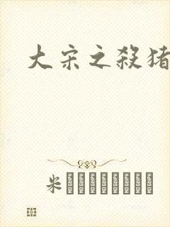 大宋之杀猪状元