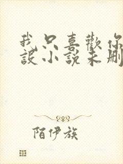 我只喜欢你的人设小说未删减