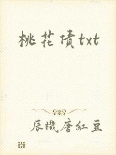 桃花债txt