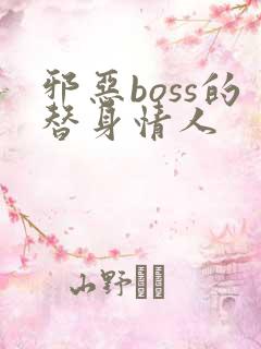 邪恶boss的替身情人