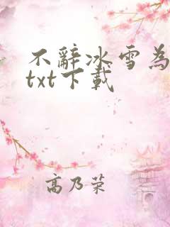 不辞冰雪为卿热txt下载