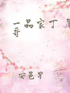 一品家丁 犀利哥