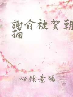 谢俞被贺朝站着捅