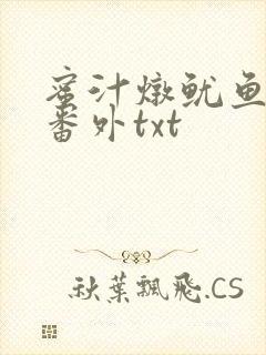 蜜汁炖鱿鱼全文番外txt