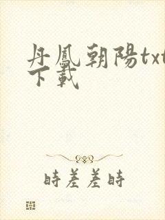 丹凤朝阳txt下载