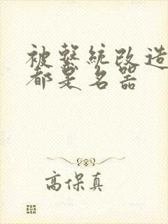 被系统改造全身都是名器