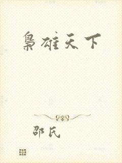 枭雄天下