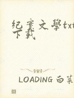 纪实文学txt下载