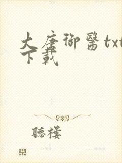 大唐御医txt下载