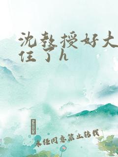 沈教授好大含不住了h