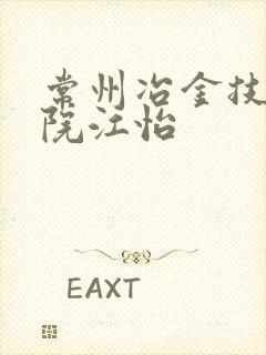 常州冶金技师学院江怡