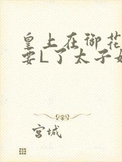 皇上在御花园里要L了太子妃